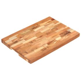 vidaXL Chopping Board 23.6"x15.7"x1.6" Solid Wood Acacia