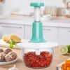 1pc; Manual Vegetable Chopper; Creative Garlic Masher; Reusable Meat Grinder; Household Kitchen Mini Food Chopper; Multifunctional Vegetable Crusher;