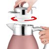 Soga 2.3L Rose Color 3-Layer Vacuum Insulated Stainless Steel Flask  Ideal for Home and office Office