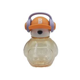 BSB-517 Headset Bear Water Cup (Color: orange)