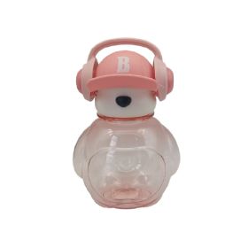 BSB-517 Headset Bear Water Cup (Color: Pink)