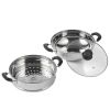 Home Kitchen 304 Stainless Steel Food Steamer Cookware with Lid