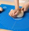 Non-Stick Silicone Dough Rolling Mat Sheet, Kneading Rolling Baking Pad with Measurement Scale Pastry Baking Mat Tool