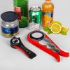 1pc Lid Opener Tool; Jar Opener For Weak Hands; Multi Function Can Opener For Seniors; Rubber Grip Bottle Opener